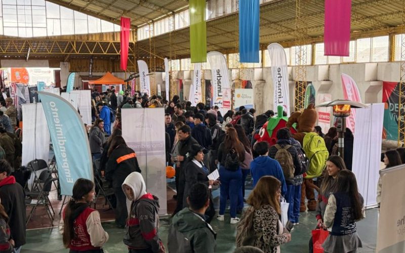 Cerca de 300 personas participaron en la primera Feria Vocacional, Laboral y de Emprendimiento de Limache